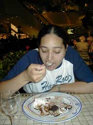 The feeding of the belly